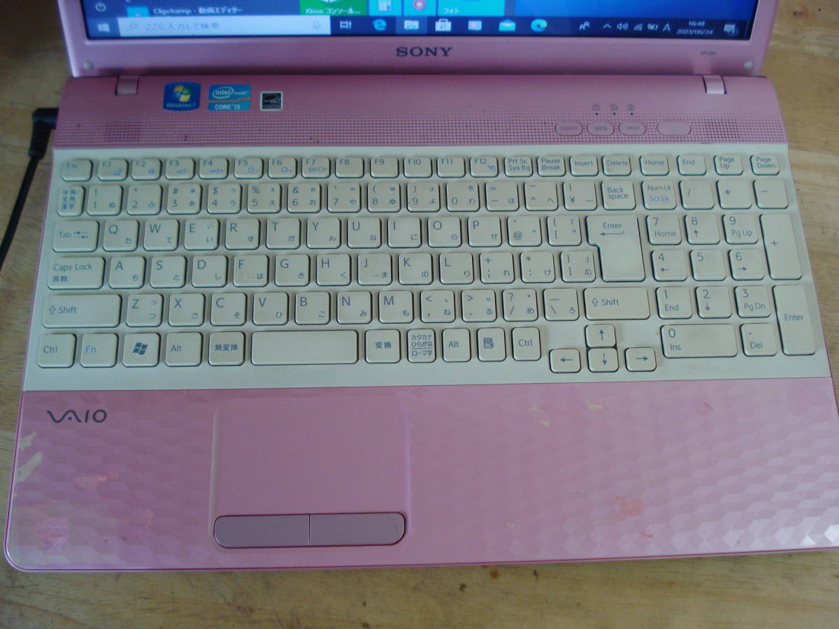 SONY VAIO VPCEH28FJ/15.6inn画面（ピンク＆ホワイト） Corei 5 /無線