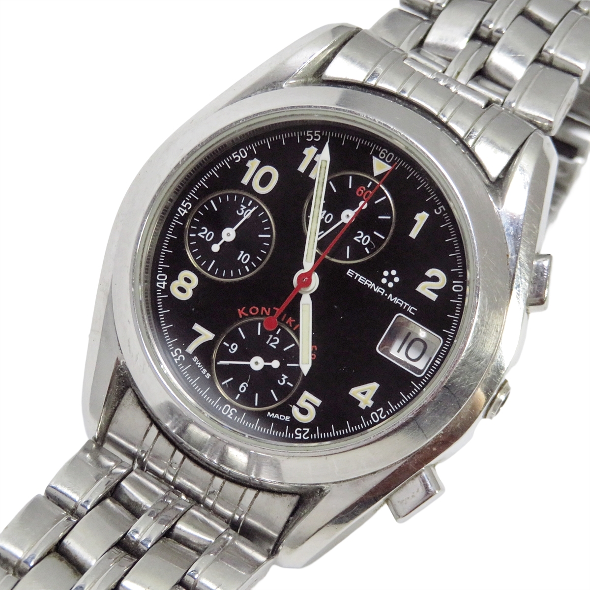 1575.41 Eterna - Kontiki Chronograph Matic Automatic Black 0 from 