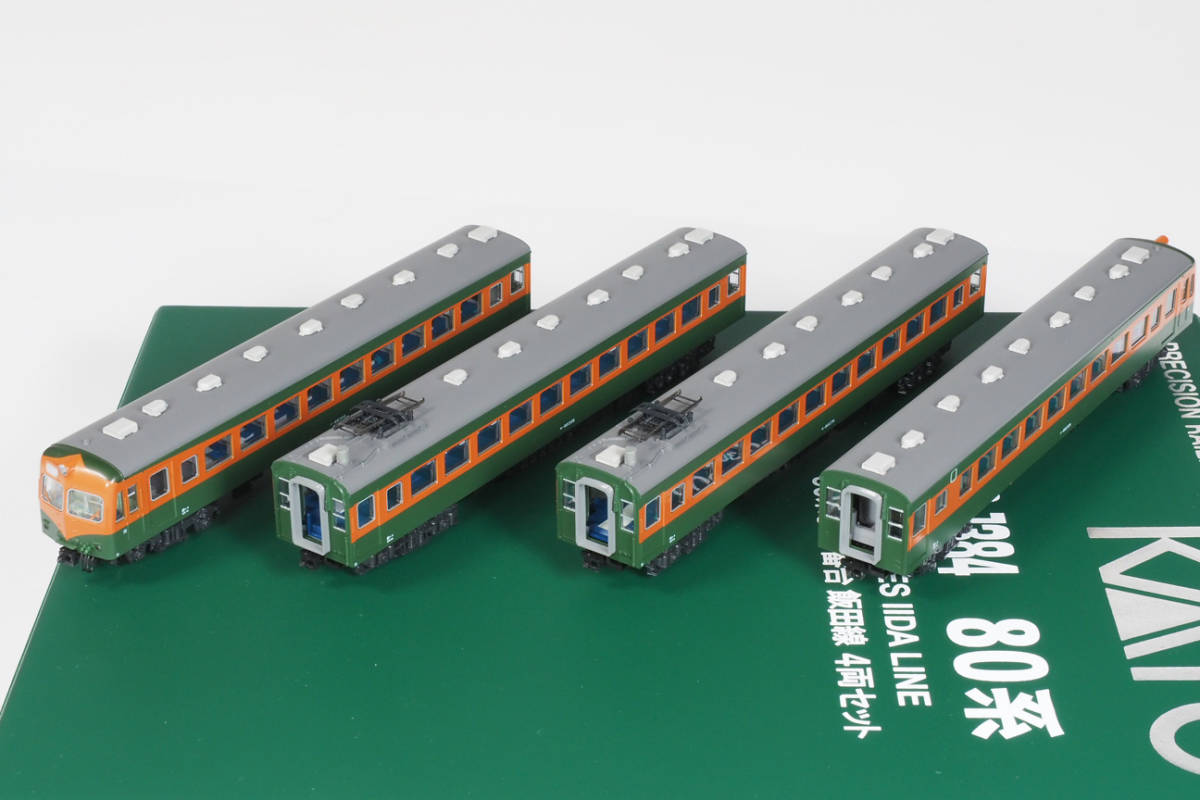 加工品 80系300番台 飯田線 4両セット KATO 10-1384 (近郊形電車