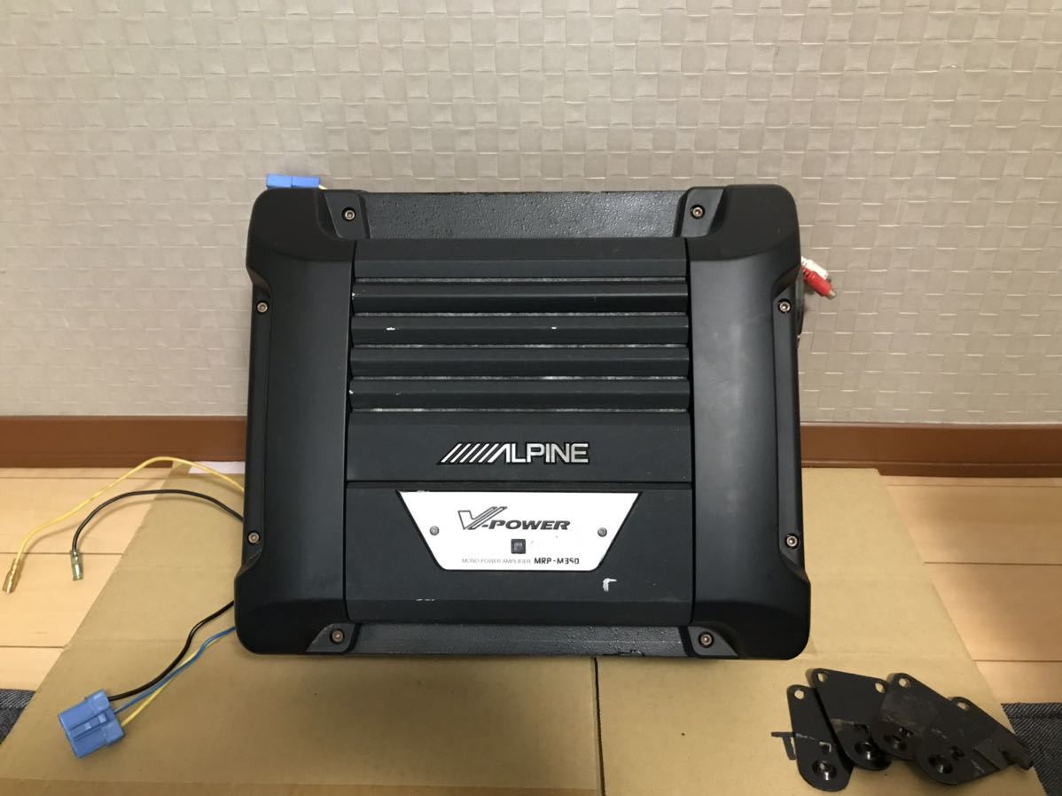 ALPINE SWD-2000 アルパイン サブウーハー アンプ内蔵 パワードサブ