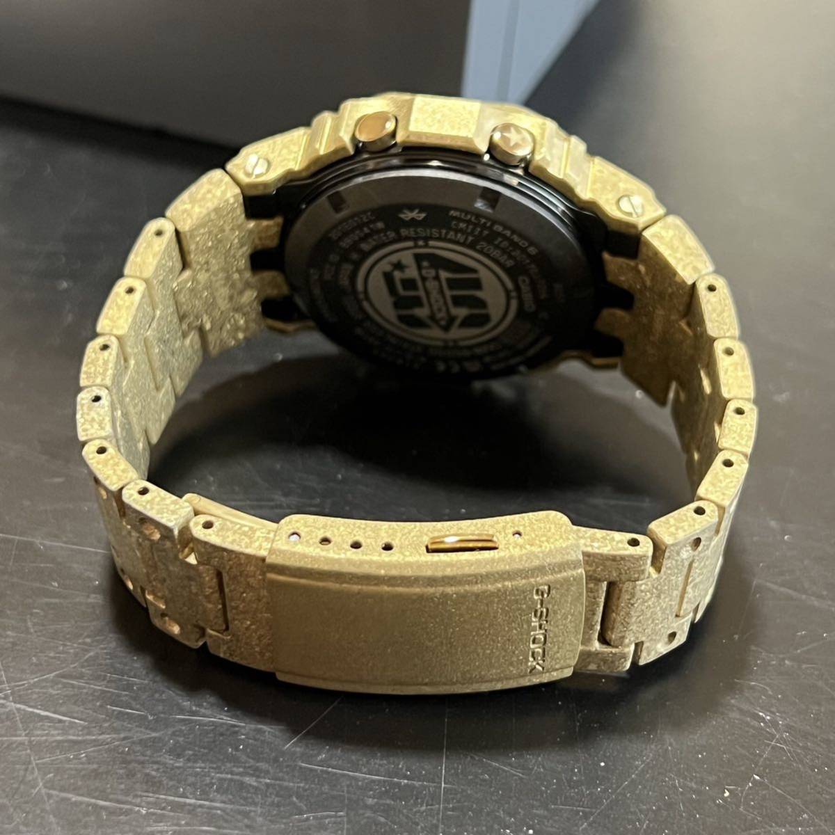 1円スタート 美品☆カシオ正規保証 G-SHOCK 40周年 限定品 GMW-B5000PG 