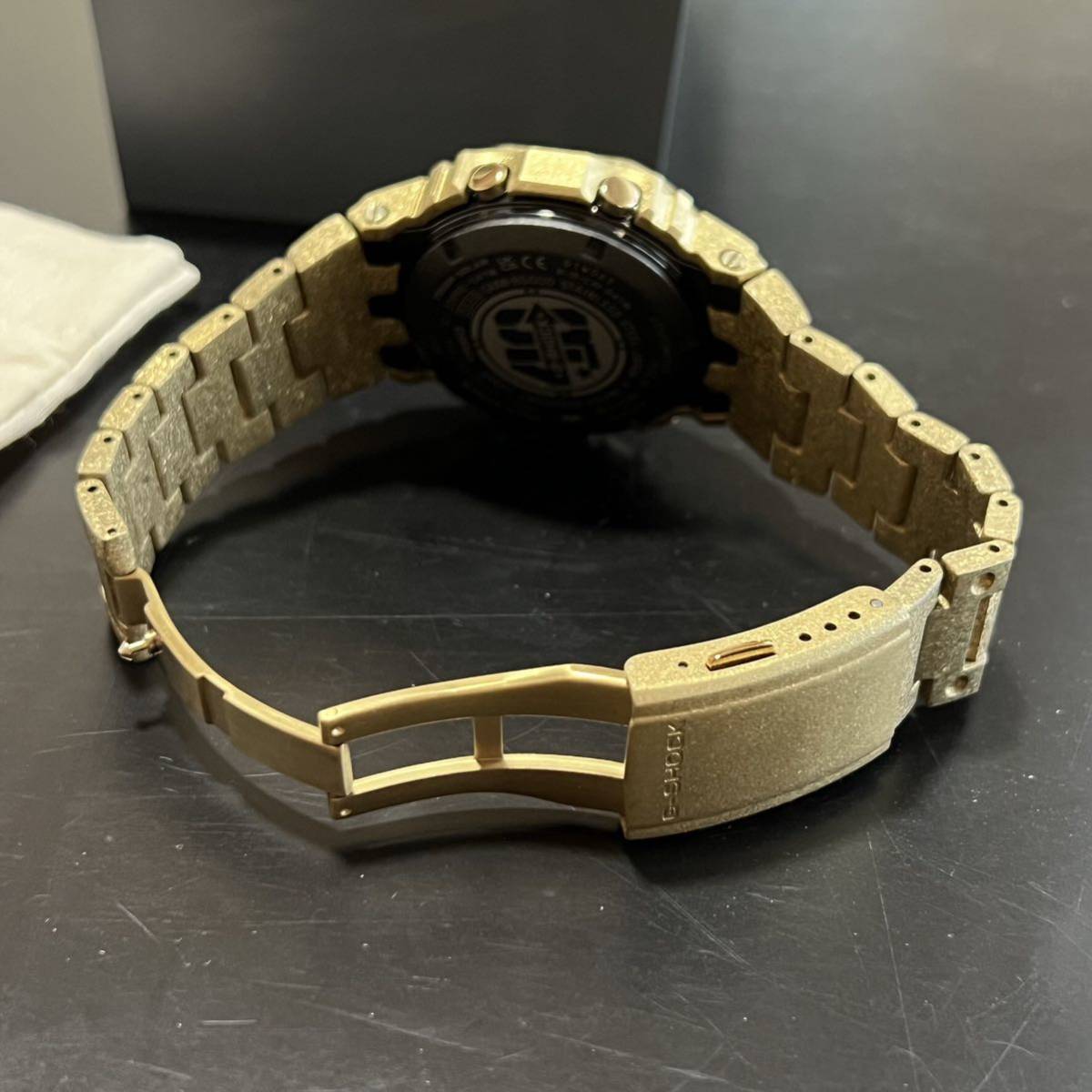 1円スタート 美品☆カシオ正規保証 G-SHOCK 40周年 限定品 GMW-B5000PG