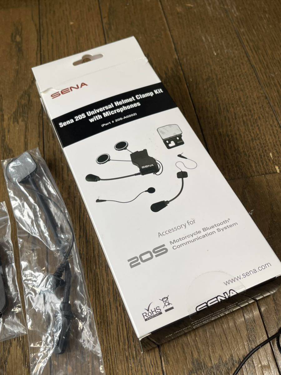 ☆SENA ユニバーサルヘルメットクランプキット CLAMP KIT 20S 30K 50S