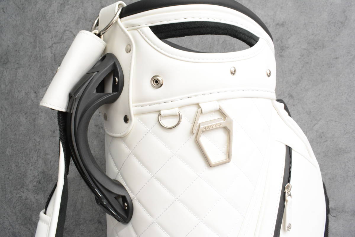 G/FORE × VESSEL コラボキャディバッグ ホワイト 9.5型 美品