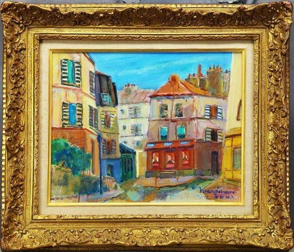 中村 勝 （油彩画）【パリ】 2024 中村 勝 （油彩画）（パリ）