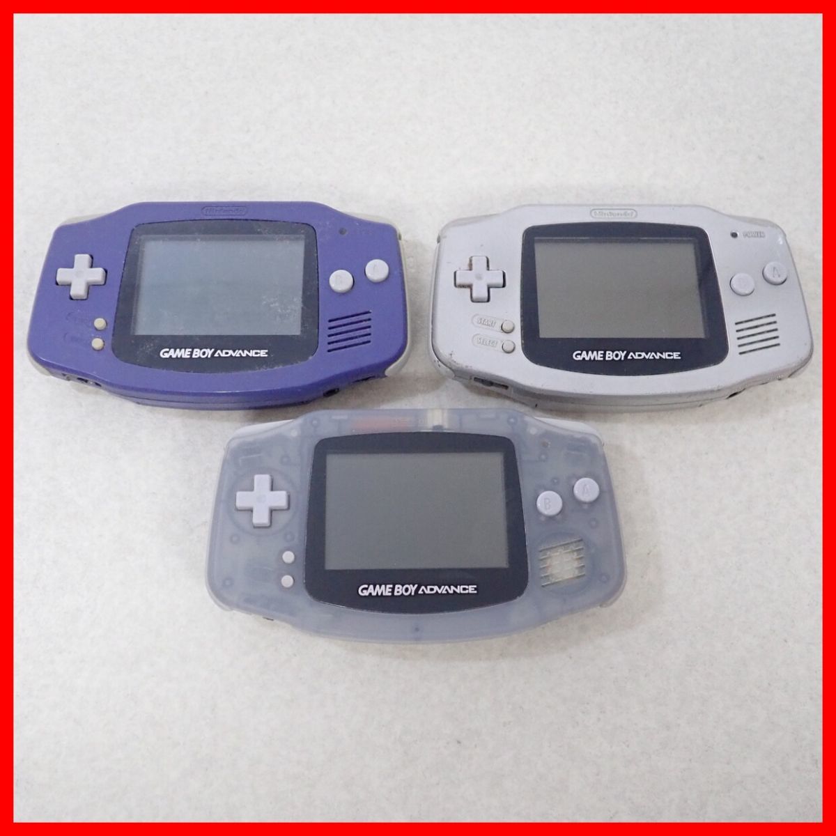 ゲームボーイアドバンス カメレオンパープルブルー IPSラミネート液晶 