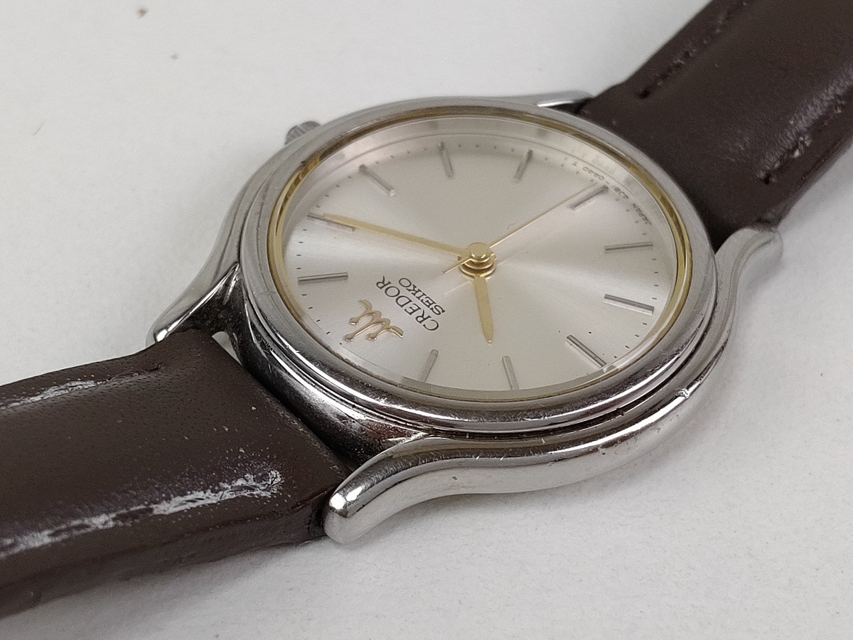 SEIKO CREDOR クレドール 4J81-0A40 レディース クオーツ 稼働品 4J81