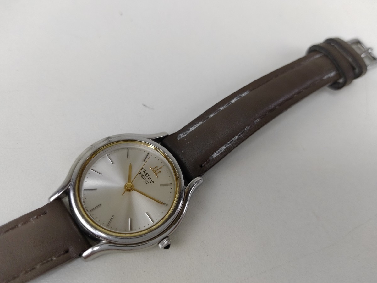 SEIKO CREDOR クレドール 4J81-0A40 レディース クオーツ 稼働品 4J81