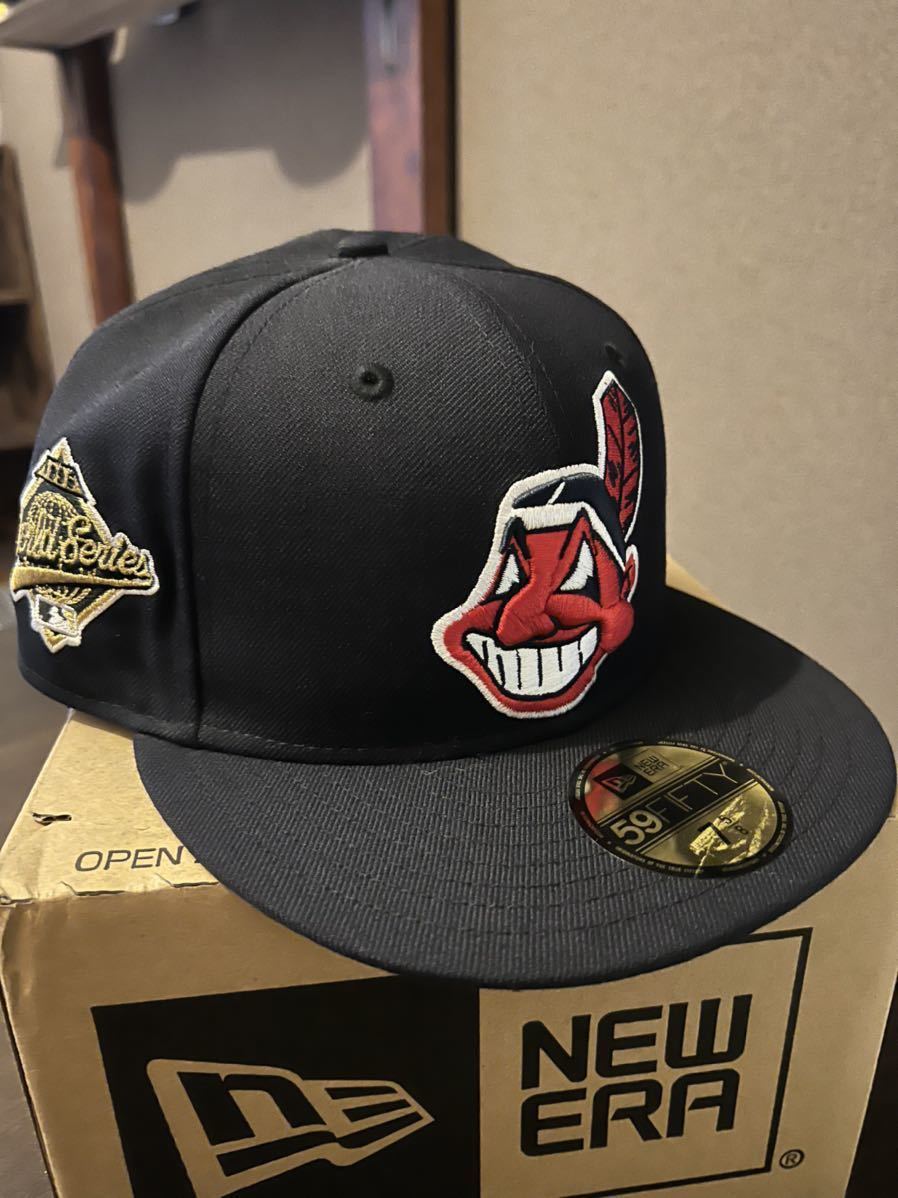 ☆大人気☆激レア☆激安スタート☆新品未使用☆NEW ERA☆インディアン 