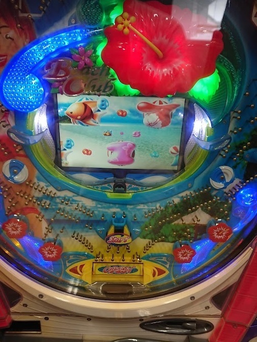パチンコ 実機 CR フィーバー ビーチクラブ MX 三共 レトロ 当時物