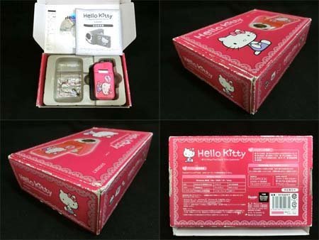 ハローキティ Hello Kitty デジタルビデオカメラ DV520KT ピンク 箱付