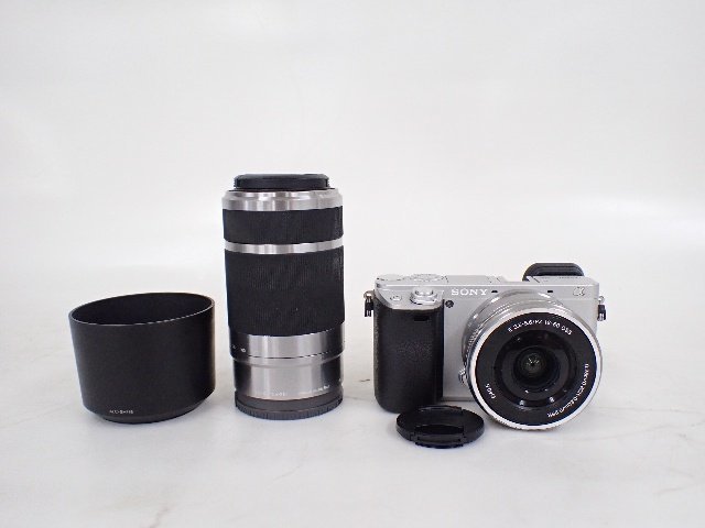 SONY ソニー α6400/ILCE-6400 ミラーレス一眼レフカメラ ダブルズーム