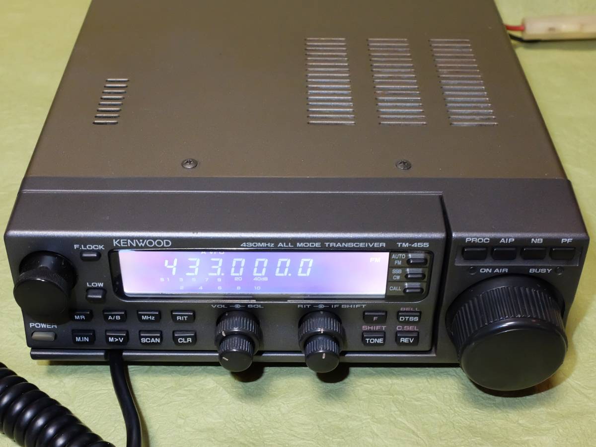 KENWOOD - Tomの TM-255⁄TM-455のメンテナンス オールモード機 430MHz