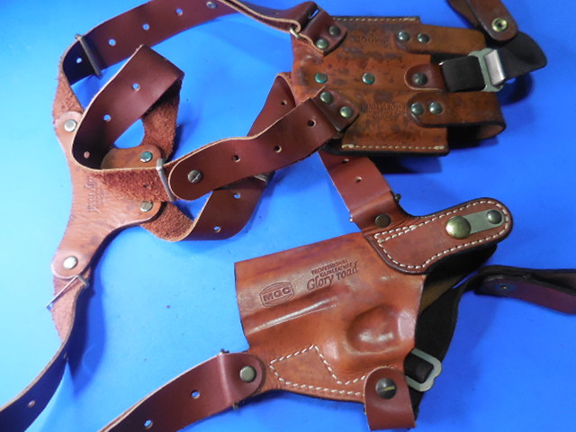 MGC MGC Glory road レザー 革製 ホルスター ブラウン モデルガン V3 S