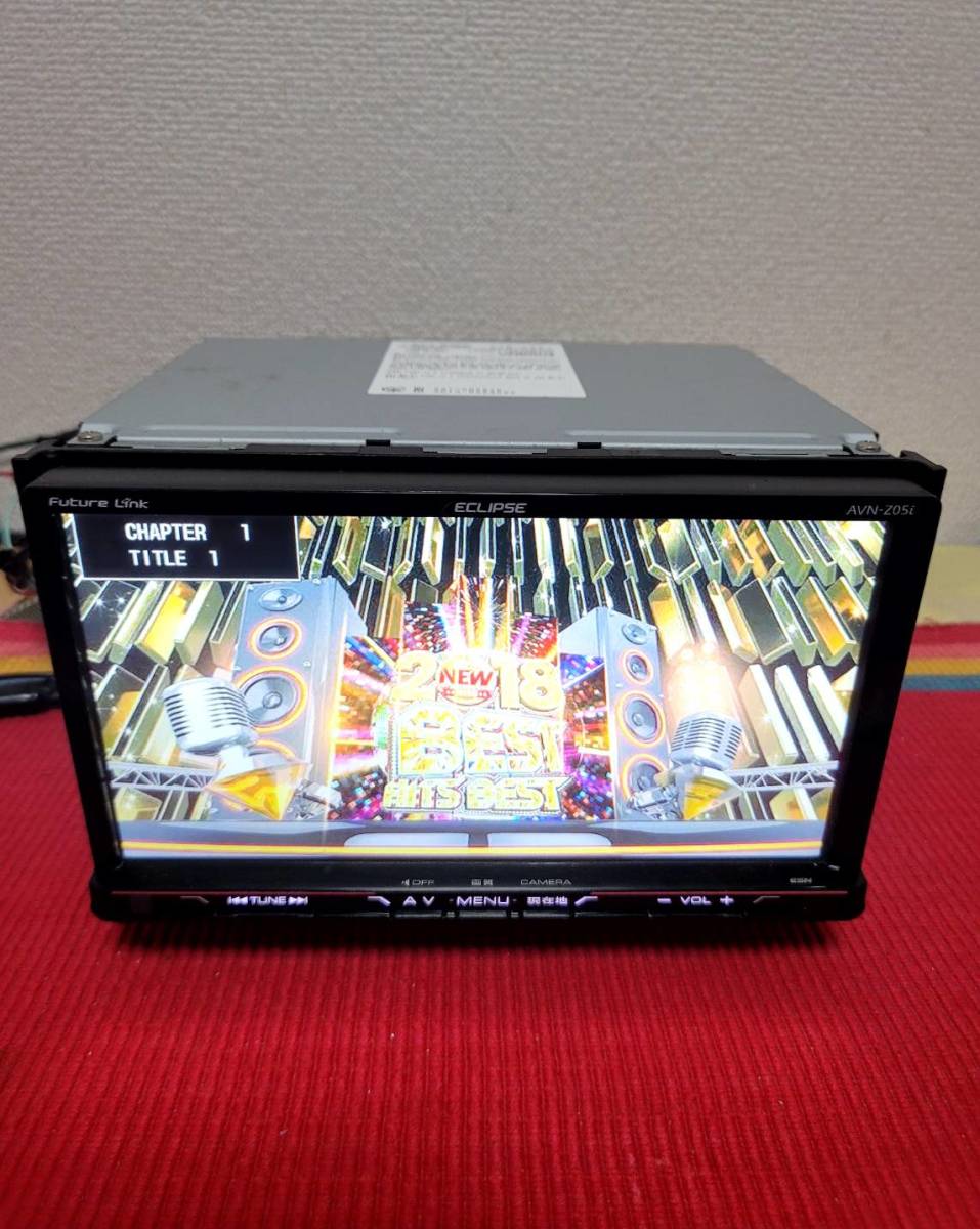 イクリプス ECLIPSE メモリーナビ AVN-Z05i SD Bluetooth DVD AVN
