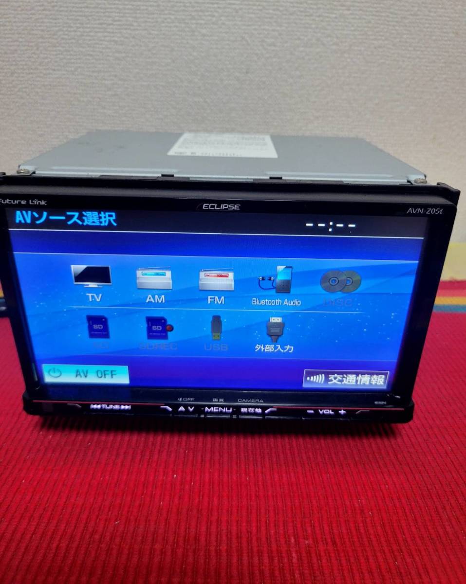 イクリプス ECLIPSE メモリーナビ AVN-Z05i SD Bluetooth DVD AVN