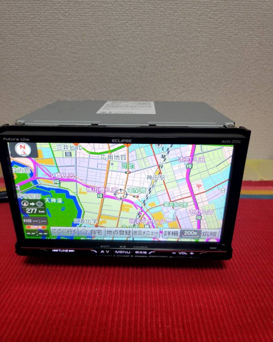 イクリプス ECLIPSE メモリーナビ AVN-Z05i SD Bluetooth DVD AVN