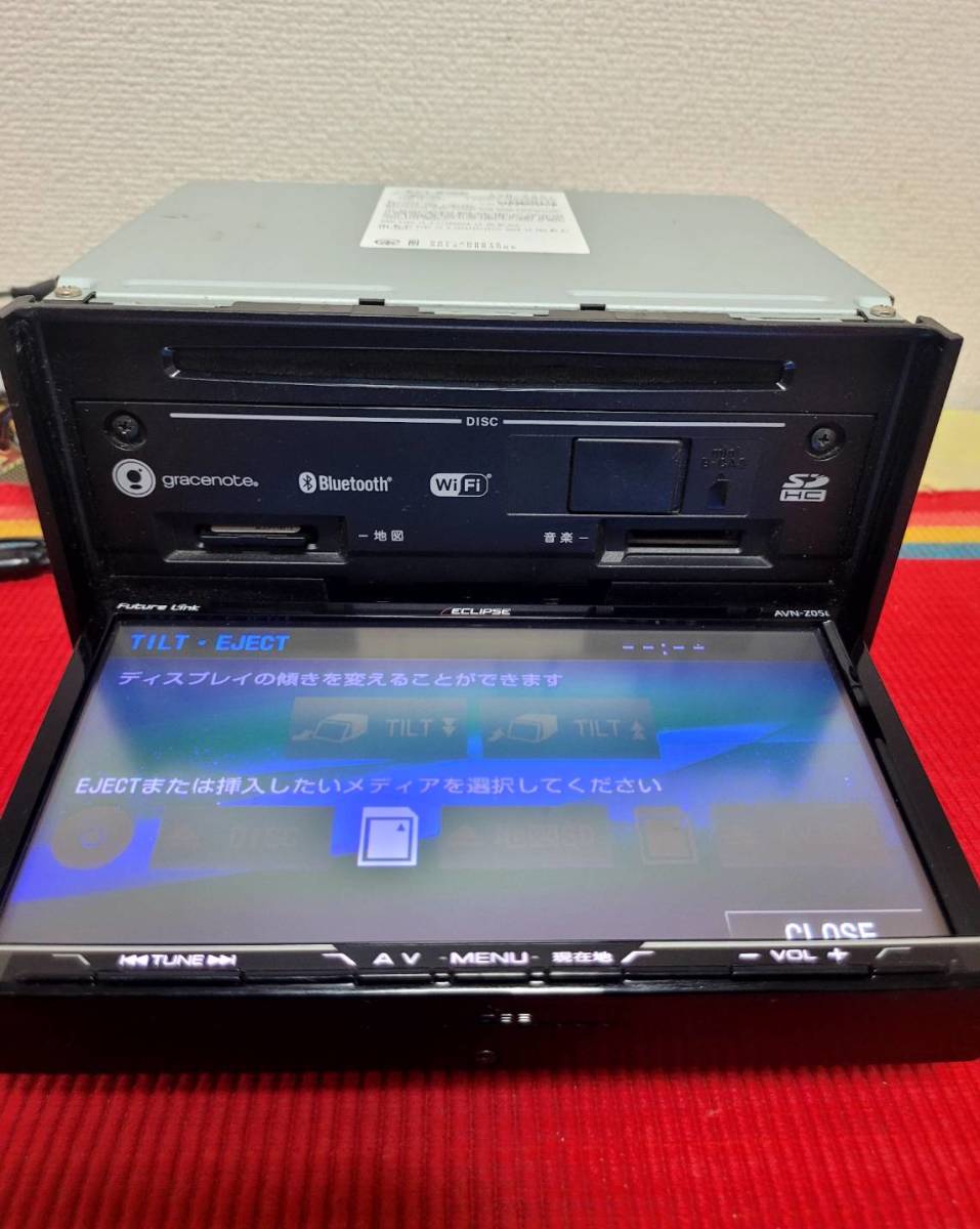 イクリプス ECLIPSE メモリーナビ AVN-Z05i SD Bluetooth DVD AVN