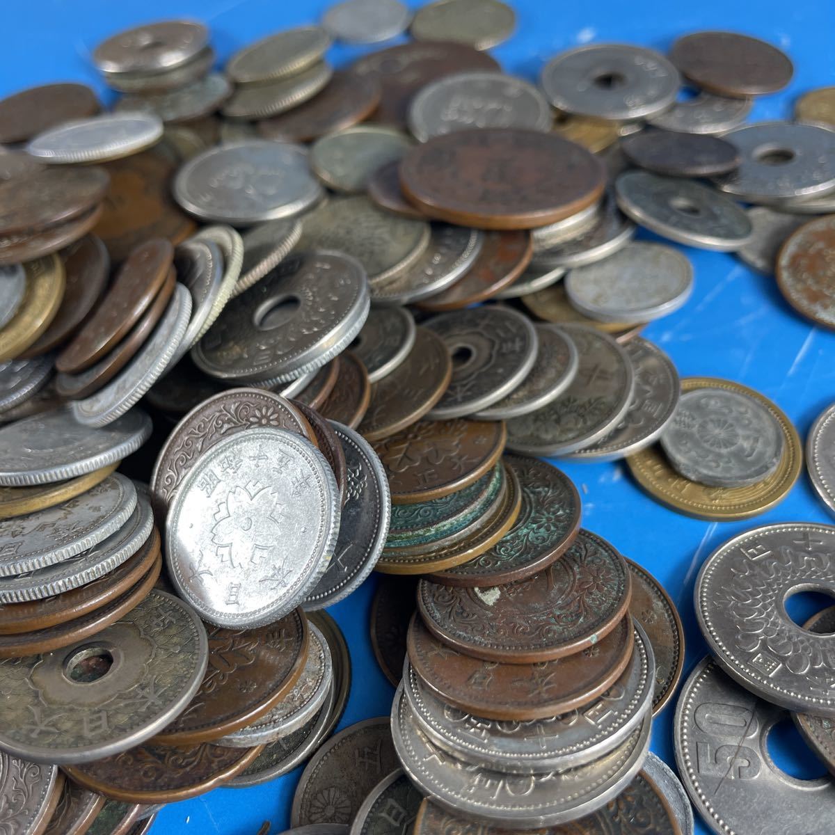 明治 大正 昭和 古銭 日本の古銭 レトロ まとめ売り 正味5.7kg NO.56 硬貨