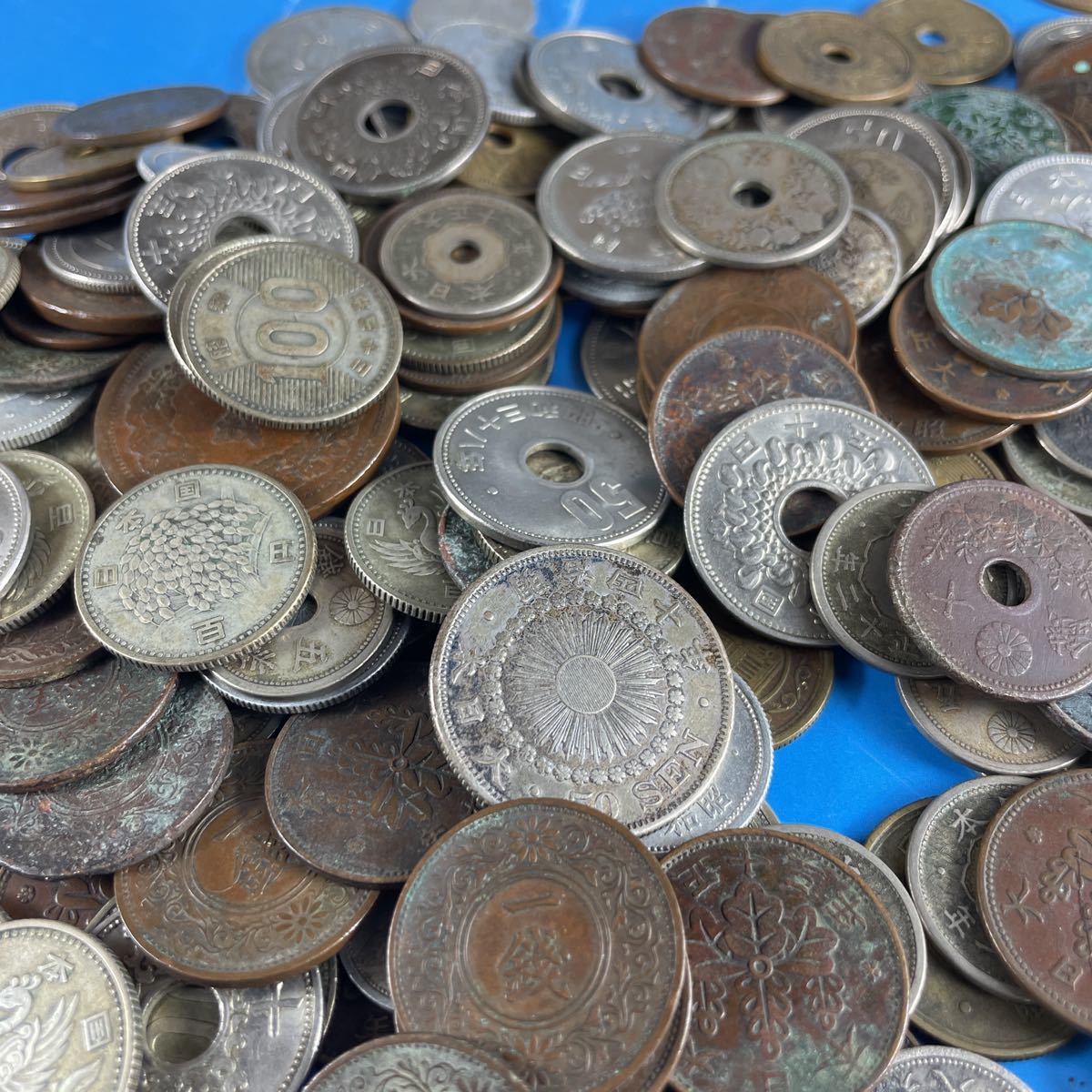 明治 大正 昭和 古銭 日本の古銭 レトロ まとめ売り 正味5.7kg NO.56 硬貨