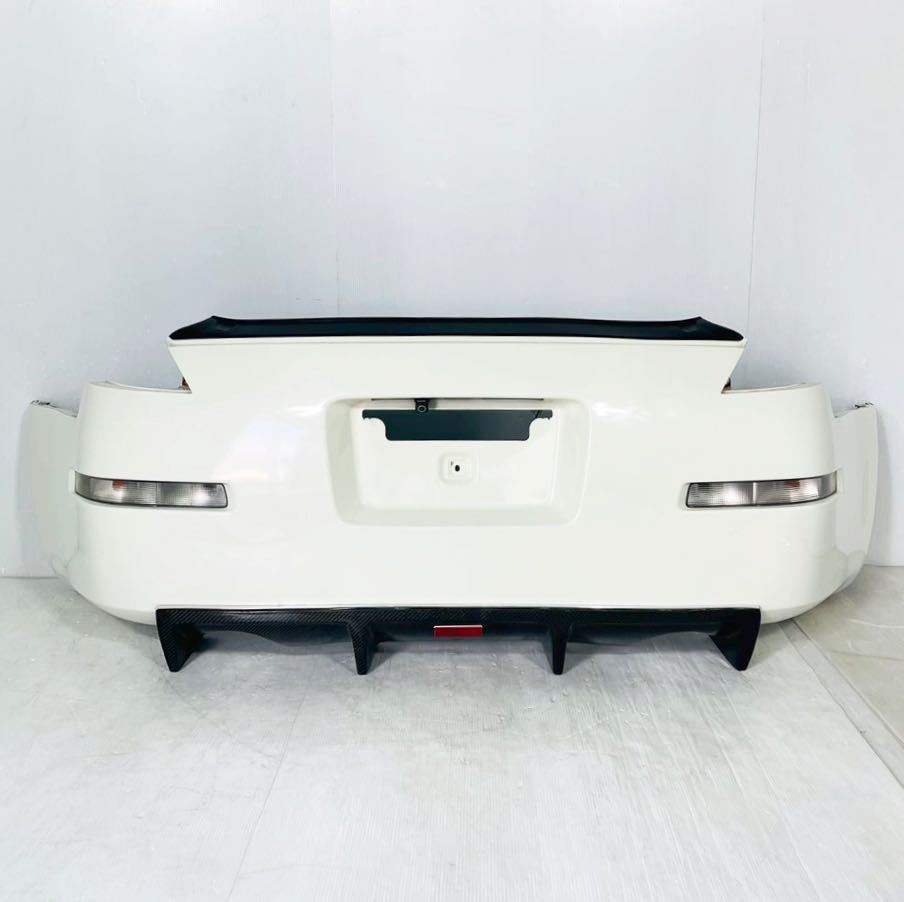 日産 フェアレディZ Z33 純正リアバンパー カーボンリップ付き (リア