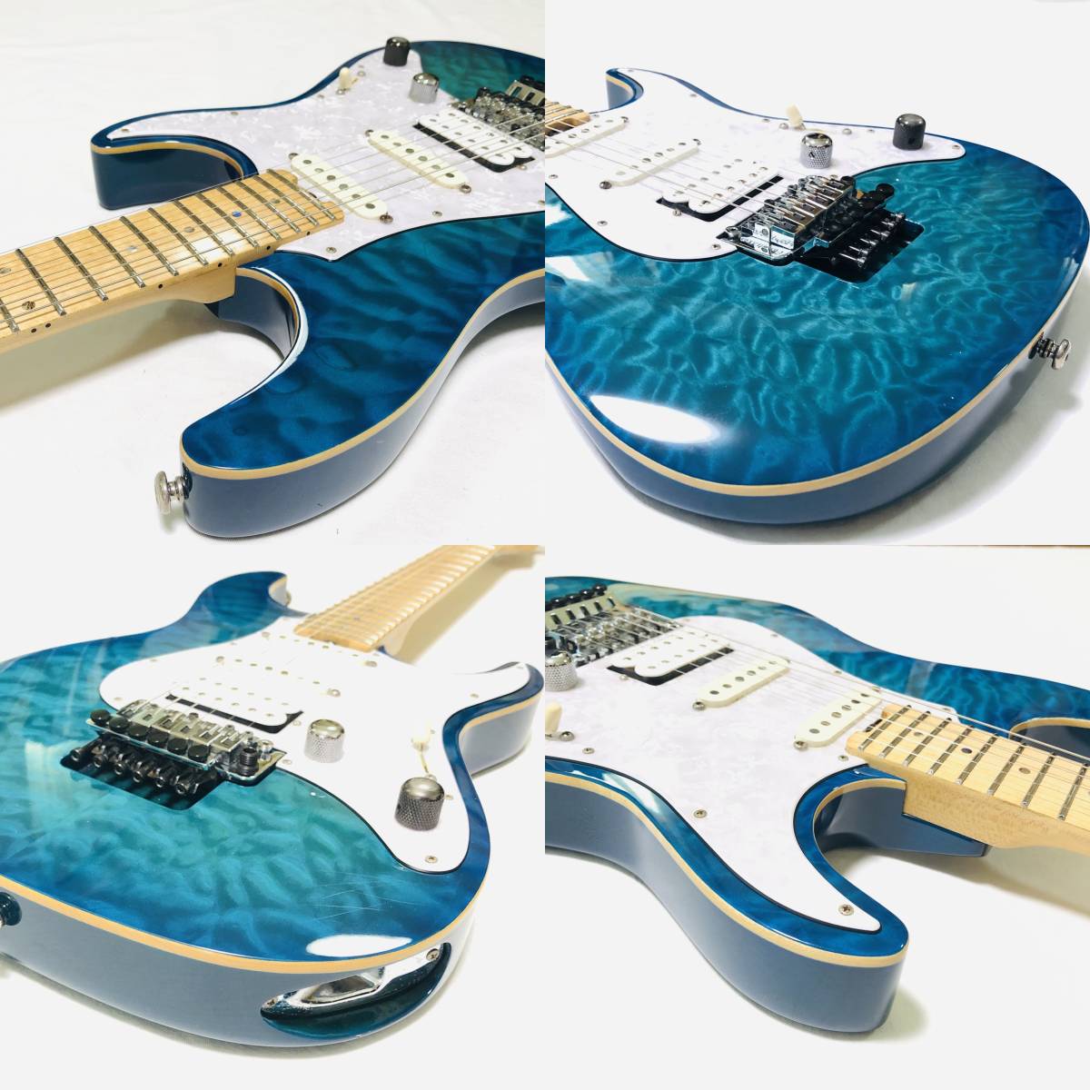 準美品 EDWARDS E-SN-145FR エドワーズ エレキギター Floyd Rose