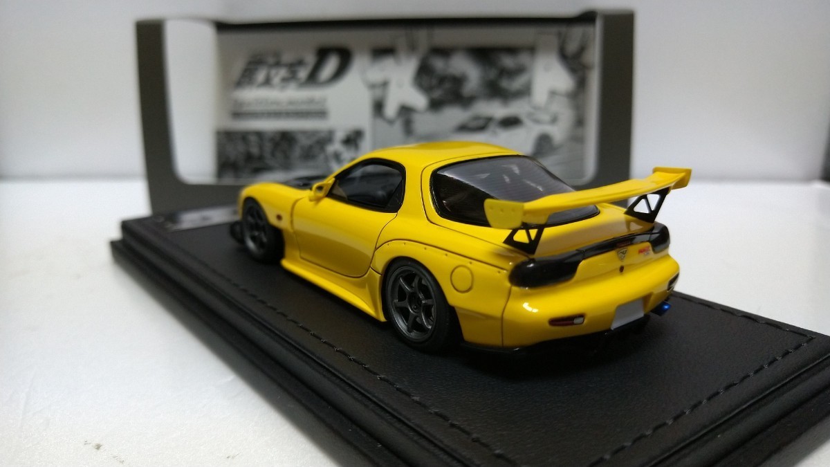 限定60台在庫1台！1⁄18 Mazda Savanna RX-7 頭文字D 限定60台在庫1台