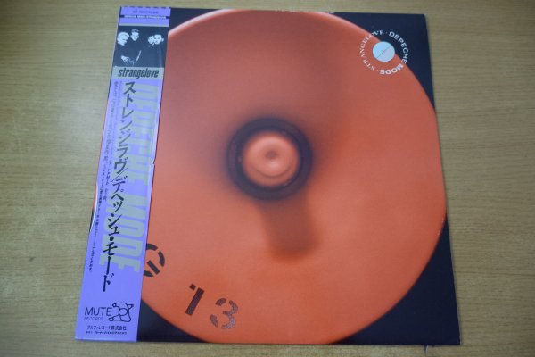 D1-162＜帯付12inch/プロモ/美盤＞デペッシュ・モード / ストレンジラヴ