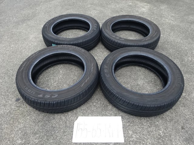 タイヤ MARQUIS CST MR61 155 65 R14 75T 4本 6～7分山位 2021年製