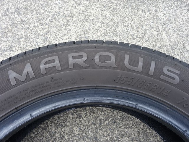 タイヤ MARQUIS CST MR61 155 65 R14 75T 4本 6～7分山位 2021年製
