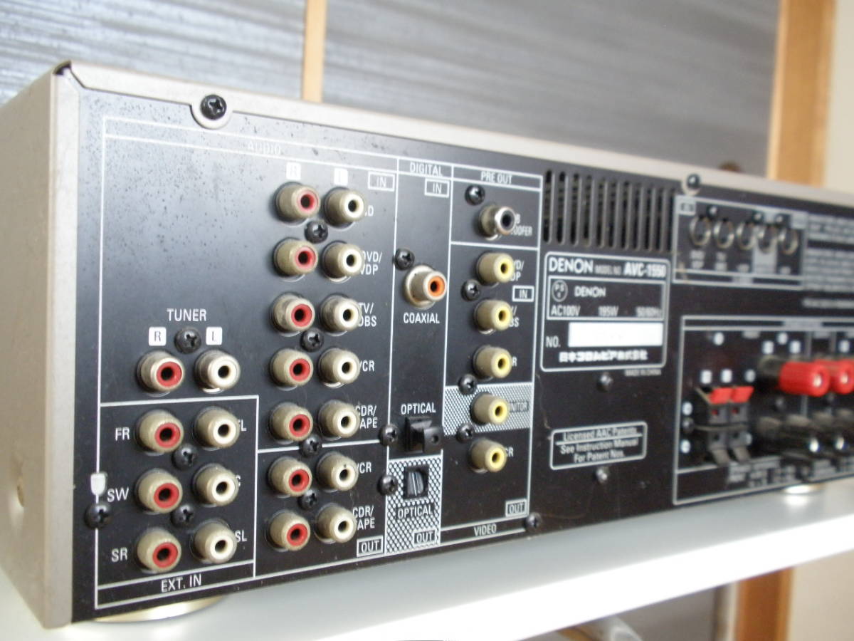 DENON AVアンプ AVC-1550 _8