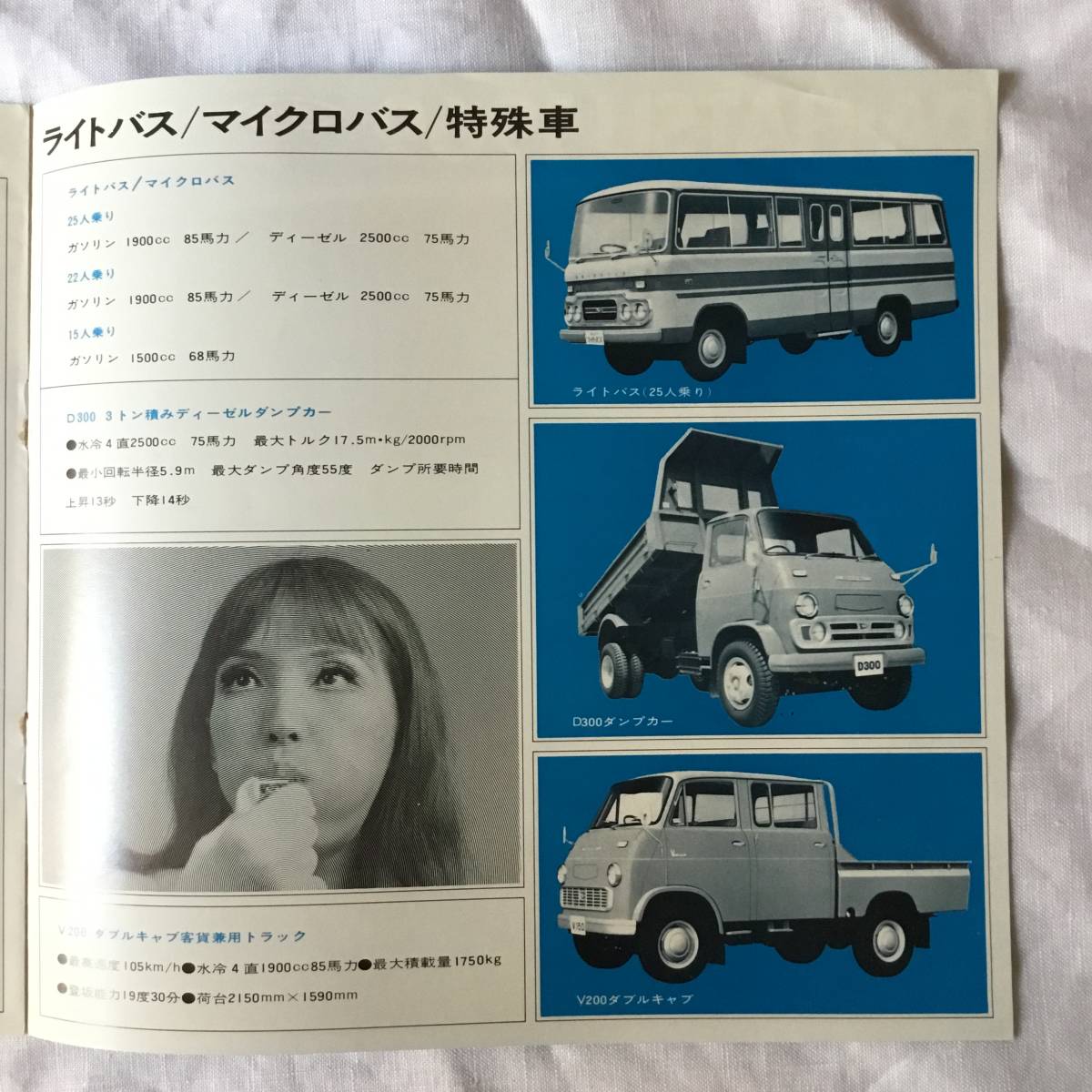 ダイハツ 1969年 カタログ 商用車編 コンパーノフェローハイゼット