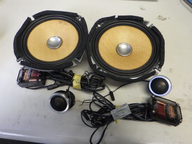 【A】 カロッツェリア TS-C07A 17㎝ 17センチ 2WAY セパレート スピーカー ミッド ツイーター ネットワーク オーディオ パイオニア shinsei_pt