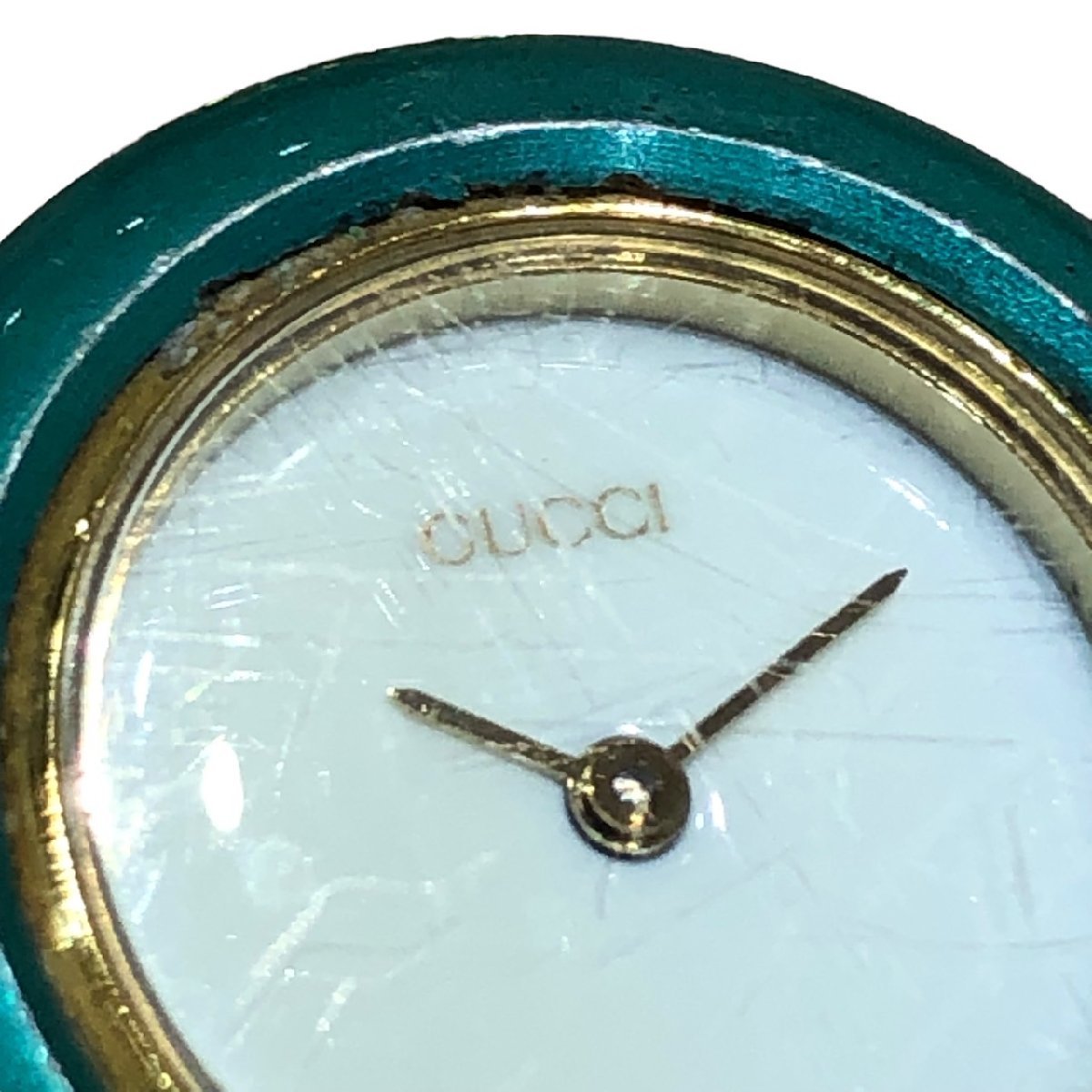 ジャンク Gucci チェンジベゼル腕時計 6色セット GUCCI チェンジベゼル 6色 グッチ 腕時計 - Yahoo!オークション 2針