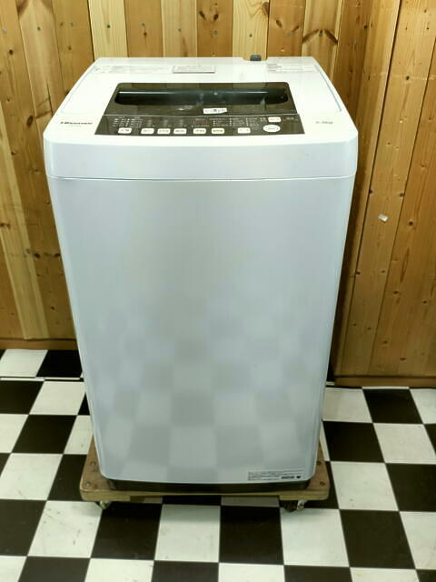 ハイセンス 全自動洗濯機 洗濯機 HW-T55C 5.5kg HW-T55C 2019年製