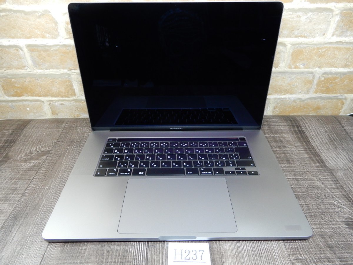 H237☆apple★MacBook Pro A2141 (16-inch， 2019) ★ジャンク品