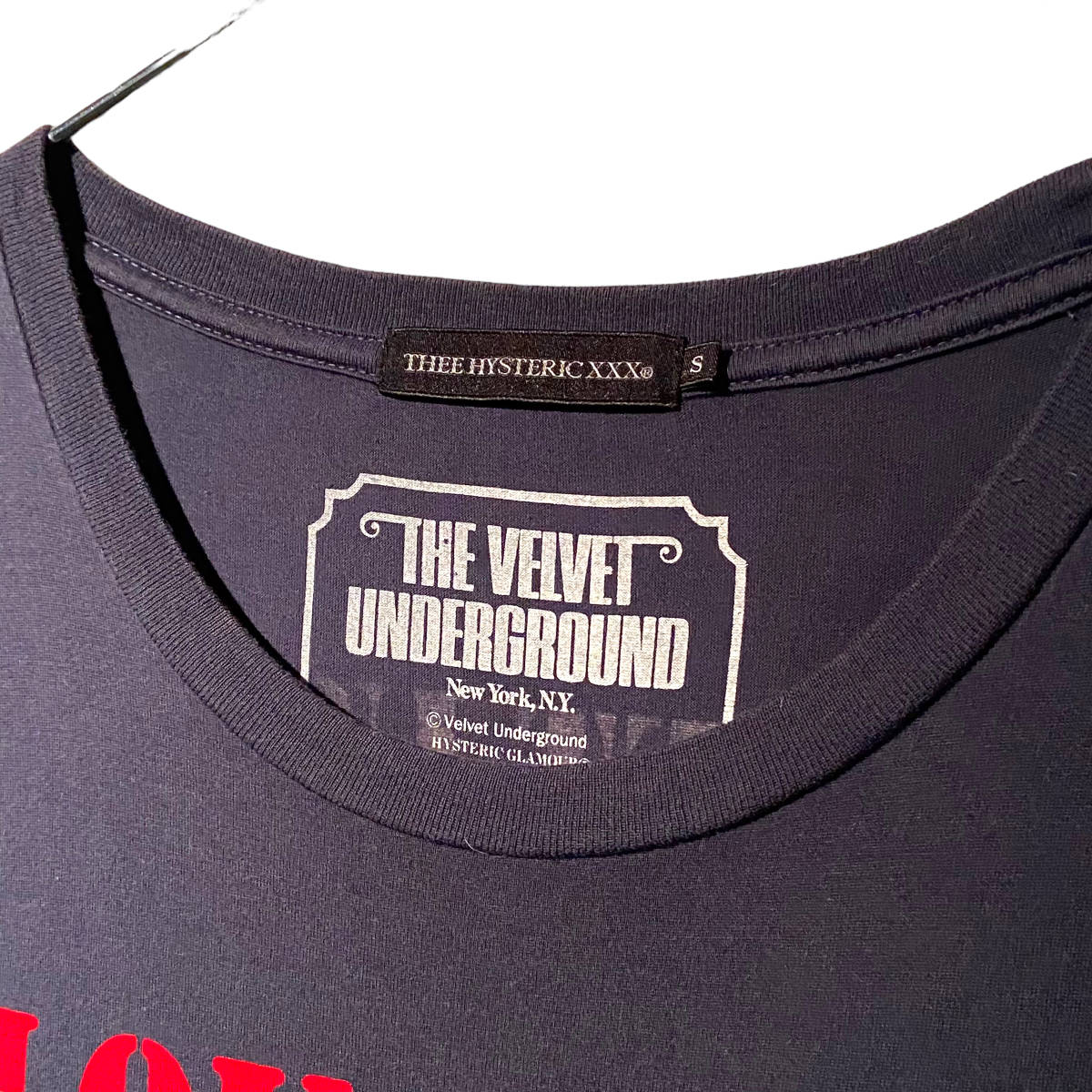 レア 美品！ HYSTERIC GLAMOUR ヒステリックグラマー ルーリード METAL 