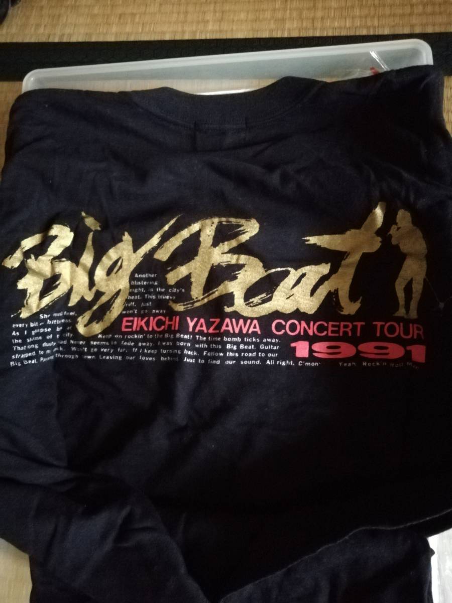 矢沢永吉 Tシャツ Big Beat 1991 や行 矢沢永吉 【公式通販】