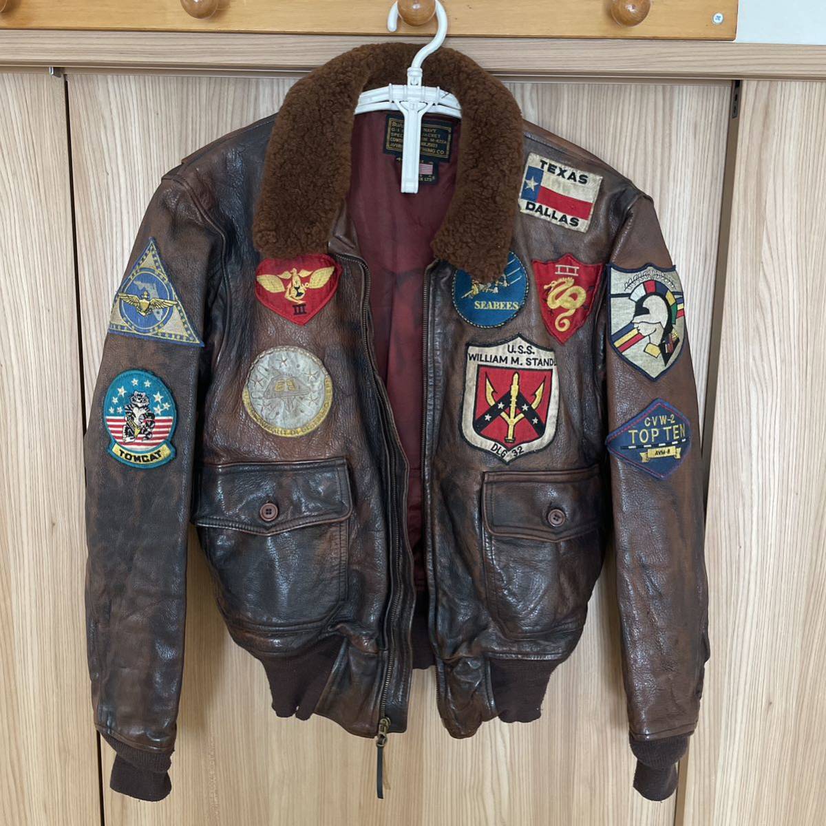 AVIREX TOPGUN G-1 フライトジャケット 日本国旗 超希少 激レア AVIREXトップガン G-1 日本国旗モデル ジャケット