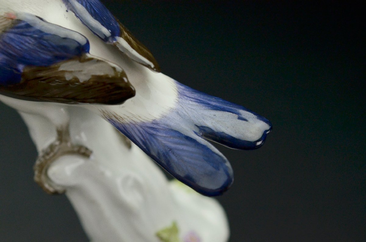 YB MEISSEN マイセン 鳥置物 フィギュリン フィギュア 一級品 西洋