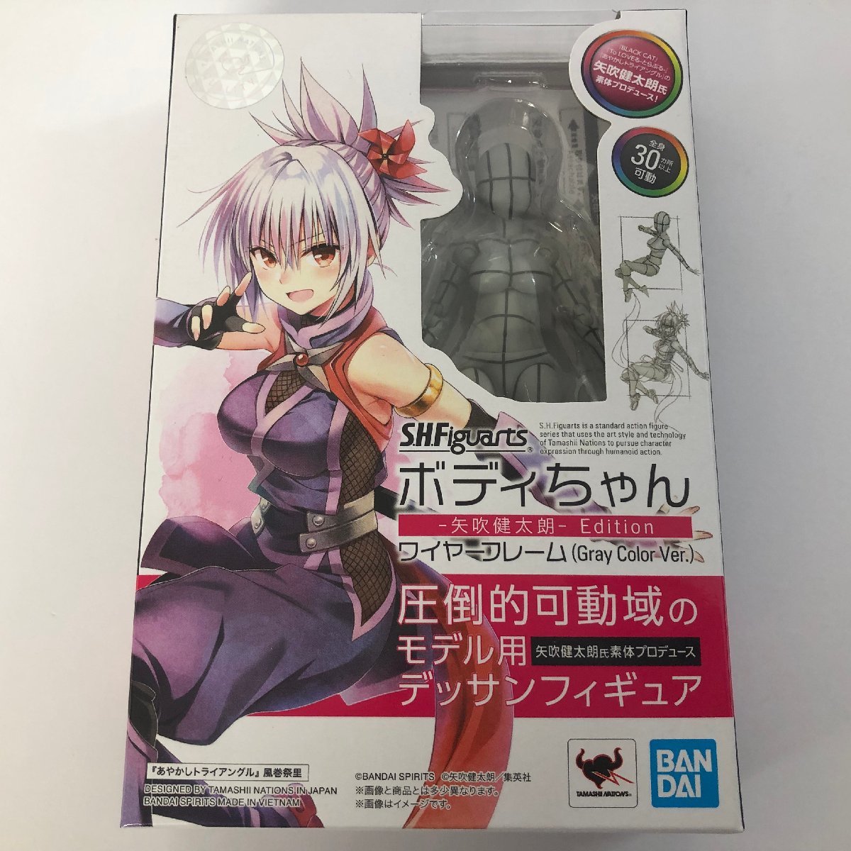 S.H.Figuarts ボディちゃん -矢吹健太朗- Edition ワイヤーフレーム 
