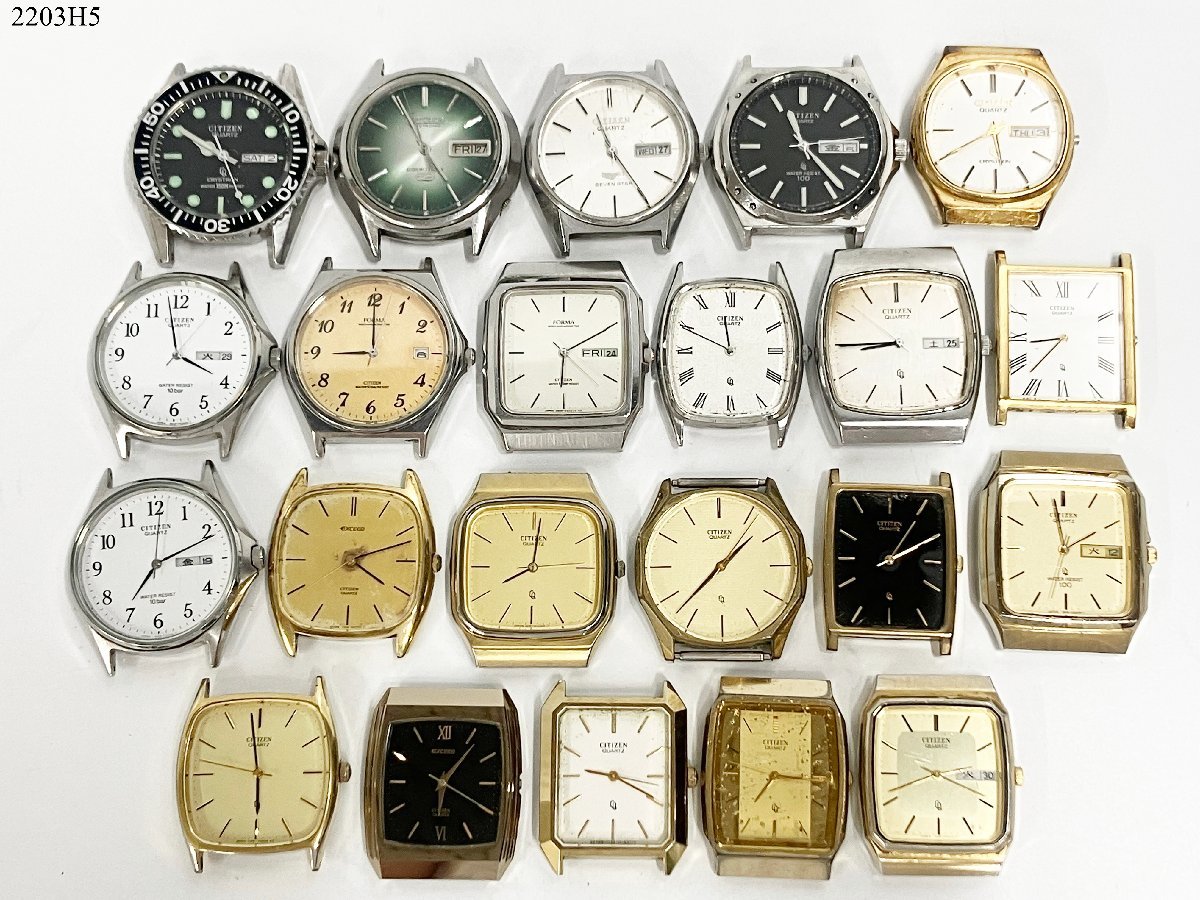 ☆ CITIZEN シチズン 腕時計 22個 まとめ売り CRYSTRON/COSMOTRON  