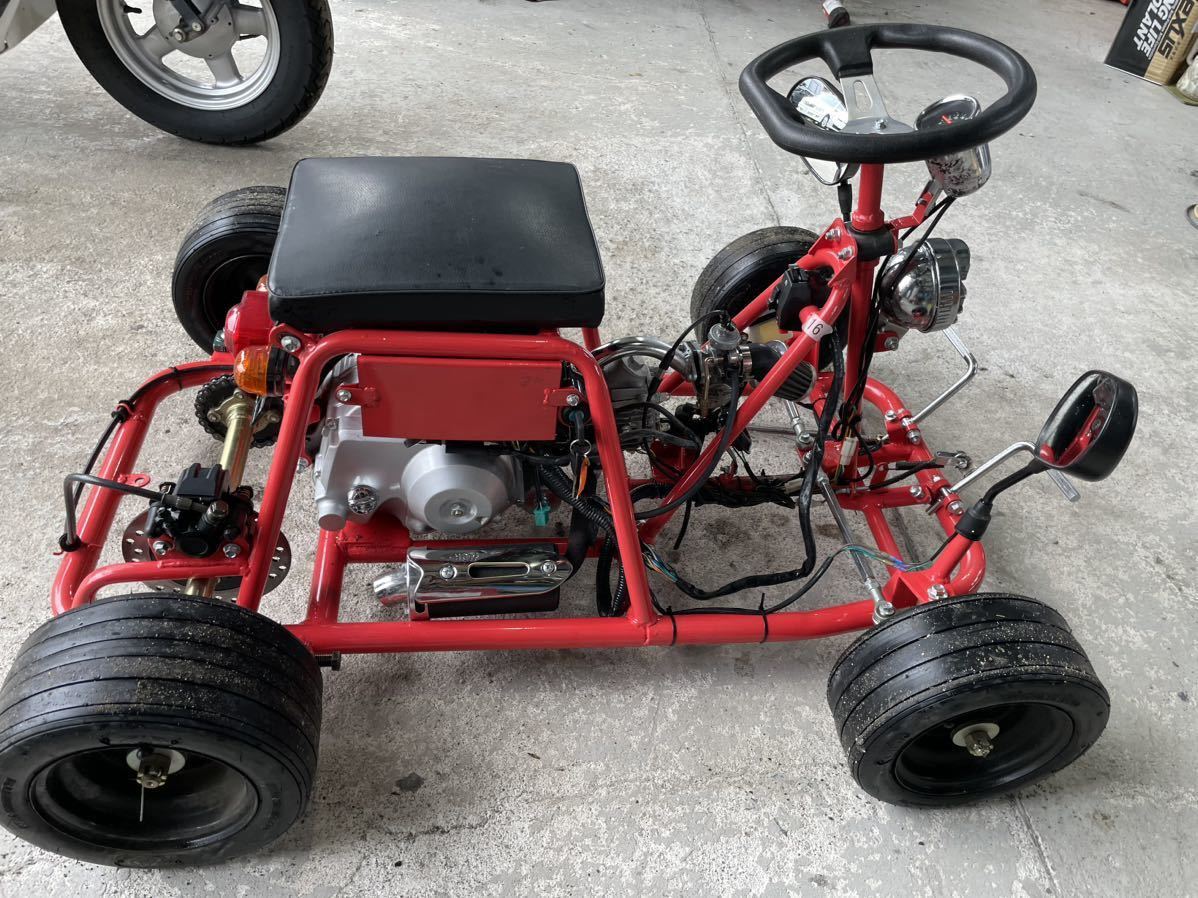 公道カート 普通免許OK 車検不要 実働 セル付 3速+リバース SMC F-KART 