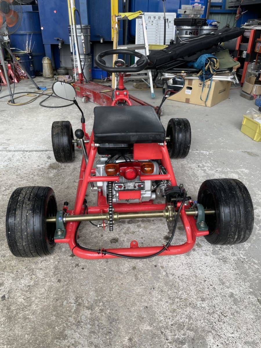 公道カート 普通免許OK 車検不要 実働 セル付 3速+リバース SMC F-KART 