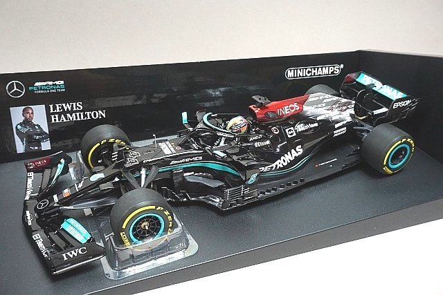 ミニチャンプス PMA 1/18 MERCEDES メルセデス AMG W12 E パフォーマンス F1 カタールGP L.ハミルトン 2021 #44 110212144