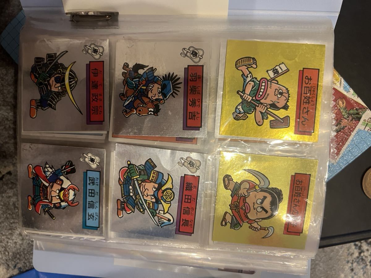 【美品】対決戦国シールマイナーシール Ｓ＆Ｂ エスビー食品(株) 対決戦国時代 武将-