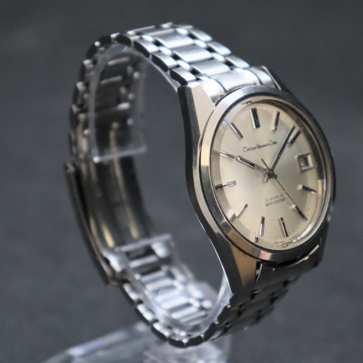 Citizen Homer Date シチズン ホーマーデイト 4-181026Y 手巻き 21石 