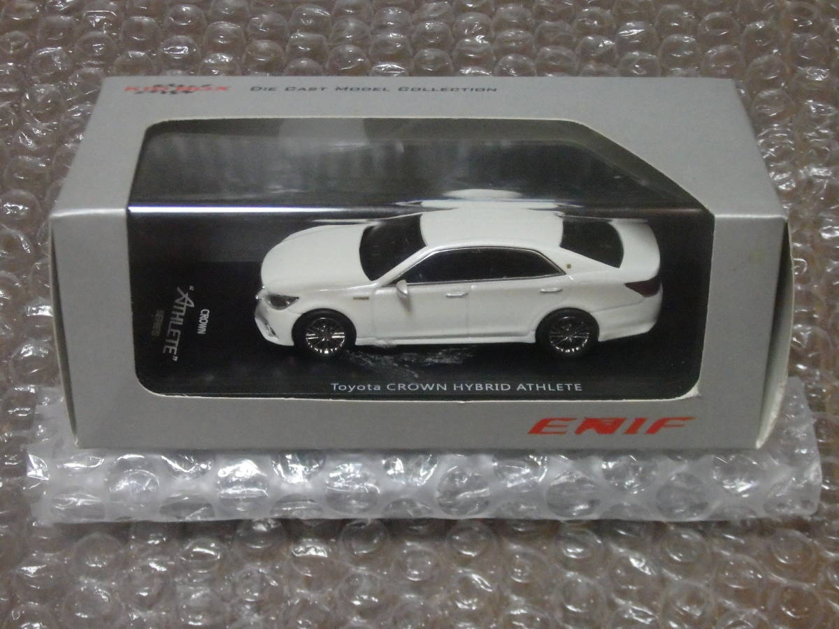 1/64 ENIF トヨタ クラウン アスリート G 2013 (白/ホワイト) 未開封品 ケース難あり