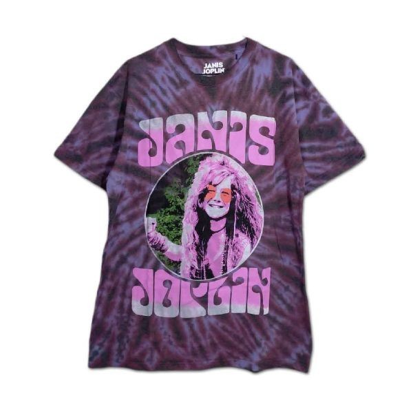 Janis Joplin Tシャツ ジャニス・ジョプリン Pink Shades Dip-Dye XL