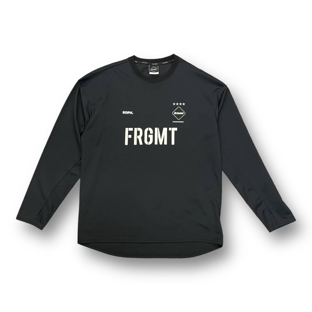 希少 ○ F.C.Real Bristol Fragment Design L/S TRAINING TOP FCRB 